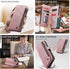 Defencase Compatible with iPhone 13 Pro Max Case Wallet with RFID Blocking Card Holder for Women Men, PU Leather Magnetic Snap Flip Zipper Strap W...