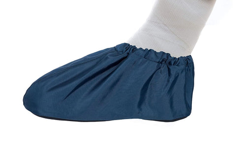 CastMate Cast Foot Toe Protective Cover MADE USA Machine Washable (Navy, Large)...