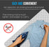 Houseables Ironing Mat, Ironing Pad, Iron Mat, Iron Pad, Dryer Top Protector, Magnetic, Portable, Blanket Cover for Table Top, Countertop, Washer,...