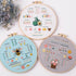 Jyphorixal Embroidery Kit for Beginners Adults Cross Stitch Starter Kit Needle Point Supplies 28 Basic Stitches in 3 Set......