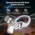 Transformers TF-T13 Open Ear Headphones Wireless 5.4 Bluetooth Sport Earbuds with Ear Hooks for 60Hrs Playback with HD Mic, Music Game Dual Mode C...