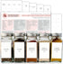 Minimalist Spice Labels - 160 Waterproof Spice Jar Labels - Preprinted Herb Stickers - Fits Round Bamboo Jars or Rectangular Glass Seasoning Conta...