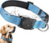Airtag Dog Collar, Waterproof Air Tag Holder Dog Collar, Reflective Comfortable Padded, Adjustable Pet Collar for Small Medium Large Heavy Duty Do...