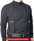 MELOTOUGH Belt Clip Suspenders with Fully Elastic with Hook End Non-Metal Plastic Clip Suspenders...