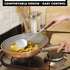 Wok Spatula and Ladle,Skimmer Ladle Tool Set, 17Inches Spatula for Wok, 304 Steel Wok Spatula...