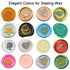 Wax Seal Stick, Ioggtser 26 PCS Mini Glue Gun Wax Seal Stick for Wax Seal Stamp, Sealing Wax Sticks for Wedding Invitations, Cards, Envelopes (Bro...