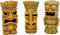 Pen-Plax RRT1A 1 Piece Aquarium Decorative Tiki's Assorted Resin Ornament, Small/4"...