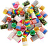 BLUE PANDA 48 Mini Kaleidoscope Style Prism Toys for Kids - Bulk Birthday Party Favors, Vintage-Style Retro Tubes (6 Designs, 1.7x1.1 in)...