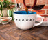 Silver Buffalo Friends Doodle Logo Soup Ceramic Mug, 1 Count (Pack of 1), white, 24 fluid ounce...