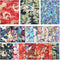 30Pcs 8 x 10 Inch Fat Quarters Cotton Fabric Bundle Squares Patchwork, Japanese Style Printed Cotton Wrapping Cloth Quilting Fabric Bundles for DI...