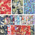 30Pcs 8 x 10 Inch Fat Quarters Cotton Fabric Bundle Squares Patchwork, Japanese Style Printed Cotton Wrapping Cloth Quilting Fabric Bundles for DI...