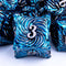 Joylord Metal Dice Set for Dungeons and Dragons Vortex Design D&D Dice Handmade Polyhedral Dice RPG D and D Role Playing Games Dice D20 D12 D10 D8...