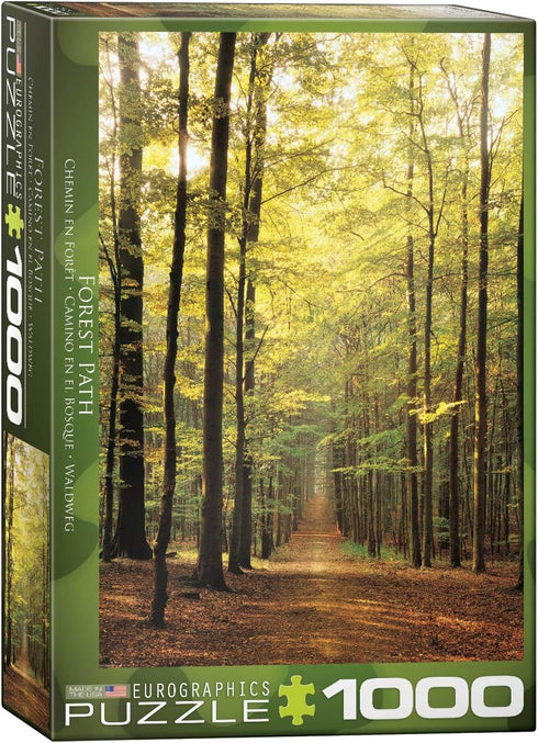 Eurographics Forest Path 1000-Piece Puzzle...