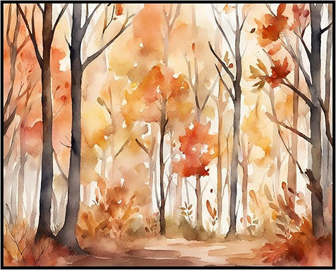 Posterizer 1 pcs- beautiful jungle trees scenary landscape 13-Landscape & Nature Art-Floral Botanical Art- Decor for Home & Office- unframed wall ...