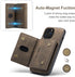 SZHAIYU 2 in 1 Detachable Back Cover Compatible with iPhone 13 Pro Max Wallet Case with Card Holder Leather Pocket Slim Phone Cases 6.7'' (Coffee)...