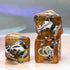 UDIXI 7 die DND Dice Set - Polyhedral D&D Dice for Role Playing Games, RPG Dice Set for Dungeons and Dragons MTG Pathfinder (Cow Head)...