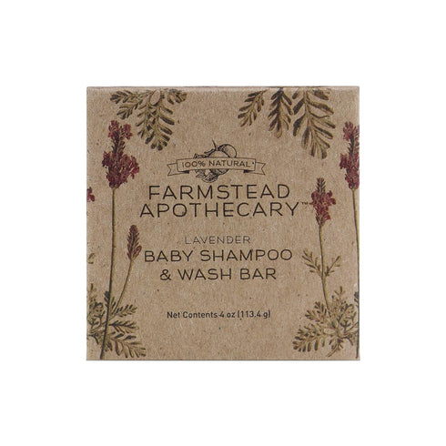 Farmstead Apothecary Baby Shampoo & Wash Bar 4.5 oz...