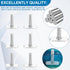 T Bolts for Kayak Track/Rail, Kayak Track Mount Accessories Screws 1 Inch Long, Nuts 1/2 Inch Wide, Kayak Hardware T-Slot Bolts 6 Pack...