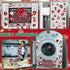 36 Pieces Christmas Magnets Merry Christmas Refrigerator Magnetic Santa Claus Fridge Magnet Stickers Happy Holiday Decoration for Car Mailbox Lock...