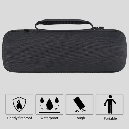 co2CREA Hard Case Replacement for Sony ULT Field 1 Wireless Ultra Portable Bluetooth Compact Speaker (Black Case)...
