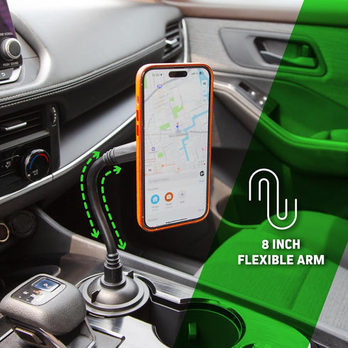 Magnetic Cupholder Car Mount, Magnetic Phone Holder for Car, Adjustable Car Cup Holder Mount, Magnetic Cup Mount for Smartphones...
