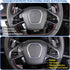 Soft Carbon Fiber Steering Wheel Button Cover Sticker Fit for Chevrolet Corvette C8 2020-2024, Car Steering Wheel Panel Protection Frame Molding S...