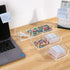 Sticky Note Holder 2in1 Clear Acrylic Memo Holder for Desk Organization Office Home Post Pop Note Dispenser for 3x3 Note Pad Holder 1 PCS(SNH02)...