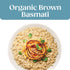SEEDS OF CHANGE Certified Organic Brown Basmati Rice, Organic Food, 8.5 OZ Pouch...