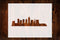 City of Cleveland Skyline Downtown Custom Stencil, Reusable & Sturdy, 11" x 8.5" for Art, Crafts & DIY Projects...