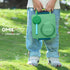 Omie OmieBox Kids Utensils Set with Case - 2 Piece Plastic, Reusable Fork and Spoon Silverware with Pod for Kids (Mint Green)...