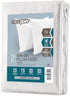 Micropuff Standard Size Pillow Cases Open Enclosure - 2 Pack - Soft and Breathable Hypoallergenic Pillow Cover. Pillowcase Protects Against Stains...