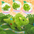 Tagitary Plush Toys Dinosaur Stuffed Animal Interactive Electronic Pet That Walking,Head Nodding,and Making Sound,Soft Plush Triceratops Toys with...