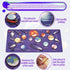 Solar System Puzzle, 11.42x5.91 Inch Space Wooden Jigsaw Puzzle Solar Planets Toys for Kids Preschool Learning Project Early Childhood Games Gift ...