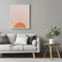 Posterizer 1 pcs-Minimalist Boho Abstract Sunshine-Abstract & Modern Art-Gift for Nature, Surfers and Beach Lovers - Living Room Bedroom Decor- UN...
