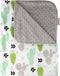 Top Tots Baby Blanket - Green Grey Cactus...