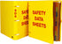 UniKeep Safety Data Sheets (SDS) Binder - 1.0 Ring Capacity, (3 Poly Rings)...