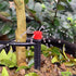 50pcs Drip Irrigation Emitters for 1/4" Irrigation Tubing,Adjustable 360 Degree Irrigation Dripper with 1/4" Barbed Coupling Fittings,Garden Drip ...