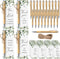 Yeaqee 49 Pcs Thank You Gifts Set Includes Inspirational Bamboo Pen Motivational Quote Card Twine Employee Appreciation Gift for Coworker School T...