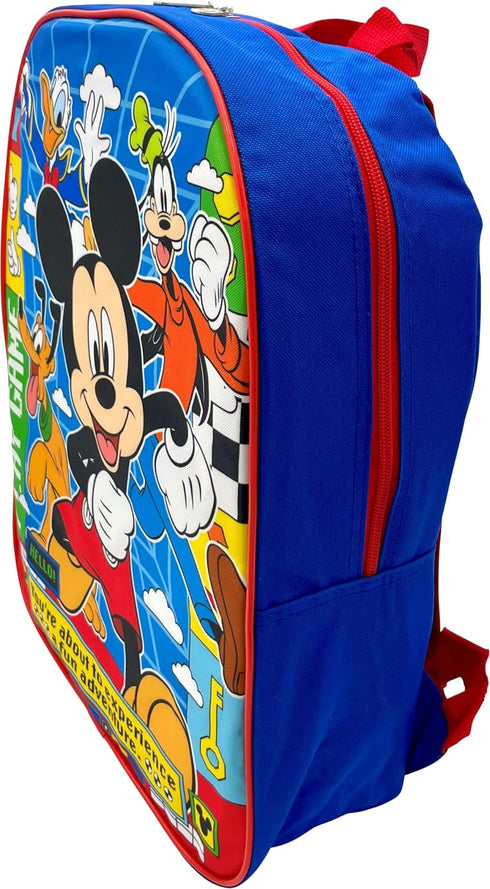 Ruz Kid's Licensed 15 Inch School Bag Backpack (Mickey Mouse), Large...