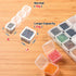 30 Grids Large Diamond Painting Storage, Art Accessories Tools Containers Case Plastic Bead Organizer 5D Embroidery Accessories for DIY Art Craft ...