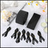50 Pcs Mourning Ribbon Pins Black Funeral Memorial Ribbon Pins and 25 Pcs Funeral Mourning Arm Bands Forever in Our Heart Classic Elastic Armband ...