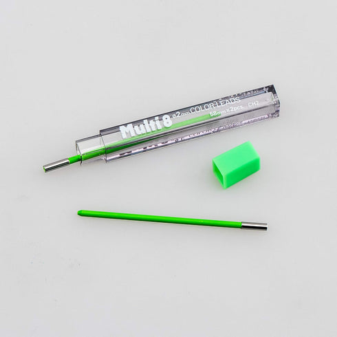 Pentel Arts 8 Colour Pencil Lead Refill, Light Green, 24 Pieces of Lead (CH2-K)...