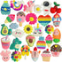 monochef Shoe Charms for Girls Teens: 30 Pack Random Different Cute Shoe Decoration Charms, Shoe Charm, Charms for Shoes Bracelet Wristband Party ...