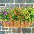 Artificial Flowers for Outdoors Artificial Plants & Flowers Fake UV Resistant Faux Plastic Greenery Shrubs for Outside Haning Planter Home Wedding...