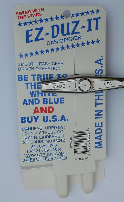 EZ-DUZ-IT Can Opener, White...