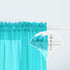 Pink and Green Curtains for Mermaid Bedroom Decor Set of 1 Sheer Panel Rod Pocket Gradient Ombre Mermaid Curtains for Girls Room Little Kids Princ...