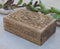 Egyptian Eye of Horus Hand Carved Jewelry Trinket Keepsake Wooden Storage Box (Large)...