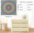 Kcldeci Round Mandala Mosaic Tile Style 6 Pack Dish Cloths for Washing Dishes Kitchen Dishcloth Microfiber Dish Towel Rags Absorbent Reusable Clea...