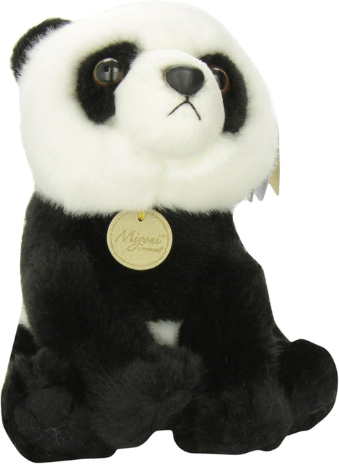 Aurora® Realistic Miyoni® Panda Stuffed Animal - Lifelike Detail - Cherished Companionship - Black and White 10 Inches...