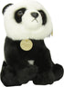 Aurora® Realistic Miyoni® Panda Stuffed Animal - Lifelike Detail - Cherished Companionship - Black and White 10 Inches...